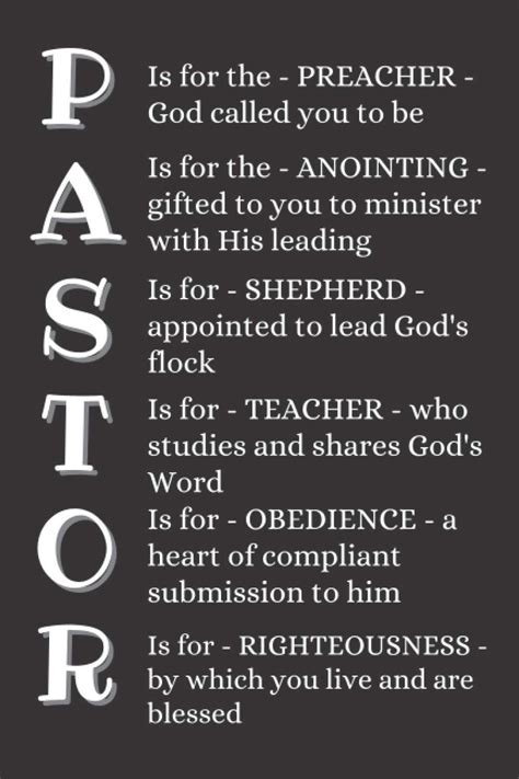 biblical definition of pastor